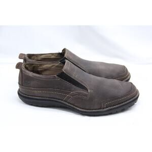 Timberland Kings Bay Shoes Men's 11M Brown Oiled Slip-On Oxford Loafer 23517